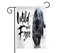 Bandiera Panther Watercolor Animal Free Leopard Big Paint Painting Predator Animals White Wild Water Prova Di Sbiadimento Stagione Bandiera, Per Celebrazioni, Balcone, 30x45cm