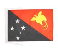 AZ FLAG Bandiera Papua Nuova Guinea 45x30cm - BANDIERINA PAPUANA 30 x 45 cm cordicelle