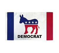 BANDIERA PARTITO DEMOCRATICO DEGLI STATI UNITI NUOVO 90x60cm - BANDIERA DEMOCRATIC PARTY - AMERICA 60 x 90 cm - AZ FLAG