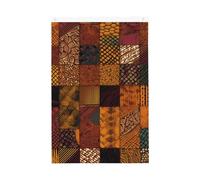 Bandiera patchwork in stile africano, 9 x 1,5 m, bandiere da giardino vivaci su entrambi i lati, striscione di benvenuto stagionale con occhielli in ottone, decorazione sfondo fotografico per cortile