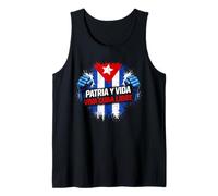 Bandiera Patria Y Vida Cuba Libre Canotta