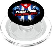 Bandiera Patria Y Vida Cuba Libre PopSockets PopGrip per MagSafe