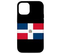 Bandiera patriottica della Repubblica Dominicana dei Caraibi Custodia per iPhone 12/12 Pro