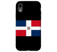 Bandiera patriottica della Repubblica Dominicana dei Caraibi Custodia per iPhone XR