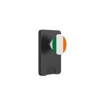 Bandiera Patriottica Irlandese Tricolore Verde Bianco Arancione Dell'Irlanda PopSockets PopWallet per MagSafe