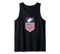Bandiera patriottica WV Baseball Mountain State West Virginia USA Canotta