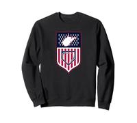Bandiera patriottica WV Baseball Mountain State West Virginia USA Felpa