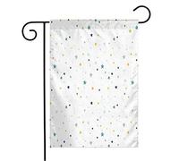 Bandiera Pattern Colored Template Stars Colorful Various For Scrapbooking Abstract Green Childish Colori Vivaci Bandiera In Poliestere, Per Celebrazioni, Eventi, 30x45cm