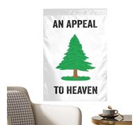 Bandiera per alberi, bandiere e striscioni per esterni, bandiera da giardino realistica, resistente allo sbiadimento, design resistente alle intemperie