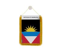 Bandiera per auto Antigua-Et-Barbuda 10 x 15 cm