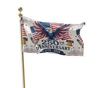 Bandiera Per Barca 250th Anniversary American Star Stripes Eagle Red Blue