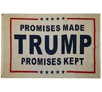 Bandiera Per Barca Promises Made Trump Promises Kept White Bandiera