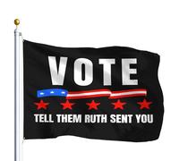 Bandiera Per Barca Vote Tell Them Ruth Sent You American Saying Funny