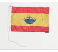 Bandiera per barche di alta qualità, 20 x 30 cm. Peso del tessuto: stampato, resistente, con maglia e passante, bandiera marittima, 20 x 30 cm (Spagna)