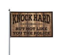 Bandiera per camera Guys Knock Hard But Not Like You The Police Flag Cool Flags Room Guys Music Decor (152 x 244 cm)