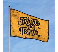 Bandiera per dormitorio divertente dolcetto o scherzetto bandiera di Halloween uomo Cabe Decor Decor per uomo caverna (60 x 90 cm)