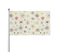 Bandiera per esterni con motivo geometrico con stampa spaziale, per patio, prato, decorazione per feste, mostra con orgoglio il tuo stile