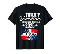 Bandiera per le vacanze della Repubblica Dominicana 2025 per viaggi in famiglia Maglietta
