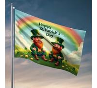 Bandiera per ragazzi con scritta in lingua inglese "For the Boys" (lingua italiana non garantita) per la festa di San Patrizio, decorazione per camera da letto, dormitorio universitario (120 x 180 cm)