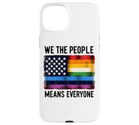 Bandiera per uguaglianza We The People Means Everyone Pride Custodia per iPhone 15 Plus