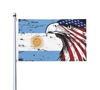 Bandiera Personalizzata Argentina Argentinean America Bandiera Da Cortile Outdoor Bandiera Da Giardino Per Decorazione Domestica, Barca, Camion, 90X150cm