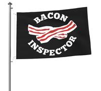 Bandiera Personalizzata Bandierine Della Decorazione Bacon Inspector Decorative Bandiere Da Giardino Per Conferenza Interno Decorazione 90X150Cm