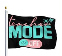 Bandiera Personalizzata Funny Vacation Teach I Thought You Said Beach Teacher Summer 2 Occhielli In Metallo Bandiere Decorazioni Colore Vivido Striscione Per Sports Events 90X150Cm