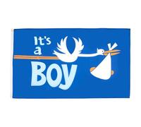 Bandiera Personalizzata Its A It'S A Birth 2 Occhielli In Metallo Bandiere Personalizzate Lavabile Flag Per Business Cultural Display Parades 90X150Cm