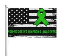 Bandiera Personalizzata Non Hodgkin'S Lymphoma Awareness American Bandiera Pirati Poliestere Bandiera Da Giardino Per Decorazione Domestica, Giardino, La Fattoria All'Aperto, 90X150cm