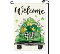 Bandiera Personalizzata Trucks Lucky Shamrocks St. Patrick’s Day Welcome