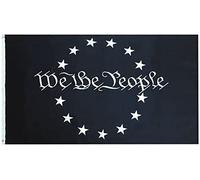 Bandiera Personalizzata We The People Betsy Ross 13 Stars Black/White