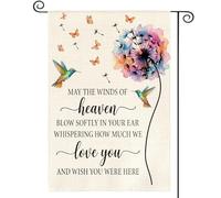 Bandiera Personalizzata Winds Of Heaven Gravesite Memorial Piccola