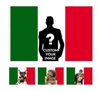 Bandiera Personalizzate, Stampa il tuo logo/design/parole, Stampa singola o fronte/retro, Bandiere decorative personalizzate per decorare Musical, Negozi, Club, Camere da letto, Feste