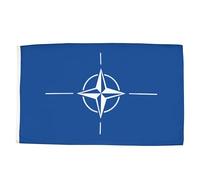 Bandiera Personalizzato Nato North Atlantic Treaty Organization Bandiera