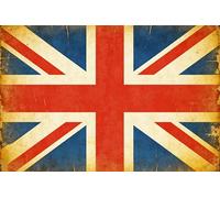 Bandiera Personalizzato Vintage Union Jack British UK Great Britain
