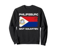 Bandiera Philipsburg SINT Maarten Felpa