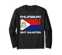 Bandiera Philipsburg SINT Maarten Maglia a Manica