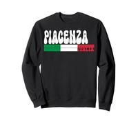 Bandiera Piacenza City Italia Vintage Italia per Gli Amanti dei Viaggi Felpa