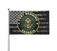 Bandiera Pirata 90X150cm, Fort Benning Personalizzata Bandiere Doppia Cucitura Flag per Esterno Giardino All'aperto