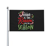 Bandiera Pirata 90X150cm, Jesus is The Reasons for Theeason Partyupplies Resistente allo Scolorimento Bandiere da giardino Colori Vivaci Bandierine della Decorazione per Balcone Bar