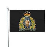 Bandiera Pirata 90X150cm, Royal Canadian Mounted Police con Occhielli Bandiere da Balcone Durevole Bandierine della Decorazione per Giardino Parata Bar