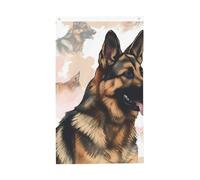 Bandiera Pirata Decorative, Shepherd German Dog Lovers Con Occhielli Bandiere Per Giardino Conferenza Bandierine 90X150Cm