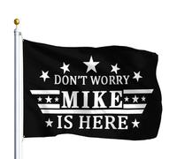 Bandiera Pirata Don'T Worry Mike Is Here Bandiere Durevole Moda Banner Per Camera Da Letto Soggiorno Celebrazione 90X150Cm