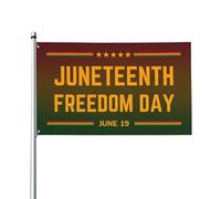 Bandiera Pirata Doppia Cucitura, 1865 Juneteenth Freedom Day Black Pride Black History Month Decorative Bandiere Per Ristoranti Interno Bandierine Della Decorazione 90X150Cm
