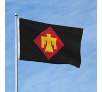 Bandiera Pirata Doppia Cucitura, 45Th Infantry Brigade Combat Team Of The United States Army Rinforzo Bandiere Da Giardino Per Interno Esterno Flag 90X150Cm