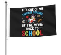 Bandiera Pirata Doppia Cucitura Bandiere First Day Of School It'S One Of My Favorite Stampa Bandierine Per Decorazione Conferenza Esterno 90X150Cm