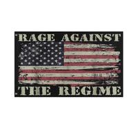 Bandiera Pirata Doppia Cucitura Bandiere Rage Against The Regime Protest, Political Resistance Decorative Striscioni Di Bunting Per Giardino Celebrazione Esterno 90X150Cm