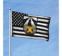 Bandiera Pirata Doppia Cucitura, Us And Army Futures Command Ssi Poliestere Bandiere Per Esterno Giardino Bandierine Della Decorazione 90X150Cm