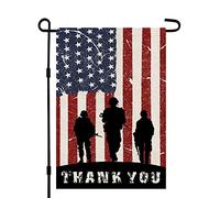 Bandiera Pirata Patriotic American Soldier Thank You 4Th Of July 30X45Cm Bandiera Da Cortile Stagionale Stagionali Bandiere Da Parete Per Casa Celebrazione Il Portico