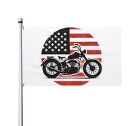Bandiera Pirata Resistente Alle Intemperie Bandiere American Motocross Dirt Bike Motorcycle Stampa Bandierine Per Celebrazione Esterno Parata 90X150Cm